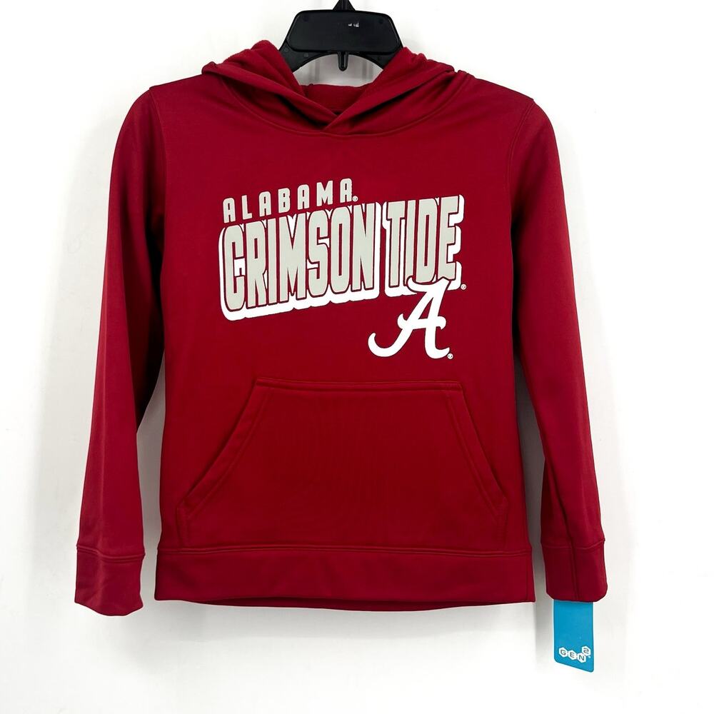 GEN 2 Youth Alabama Crimson Tide Hoodie Small Dark Red Sweatshirt NWT